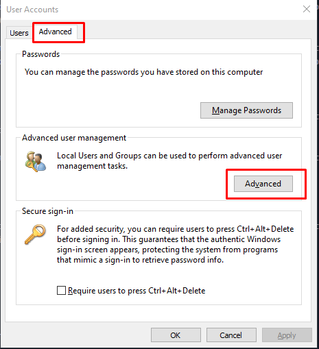 netplwiz panel1